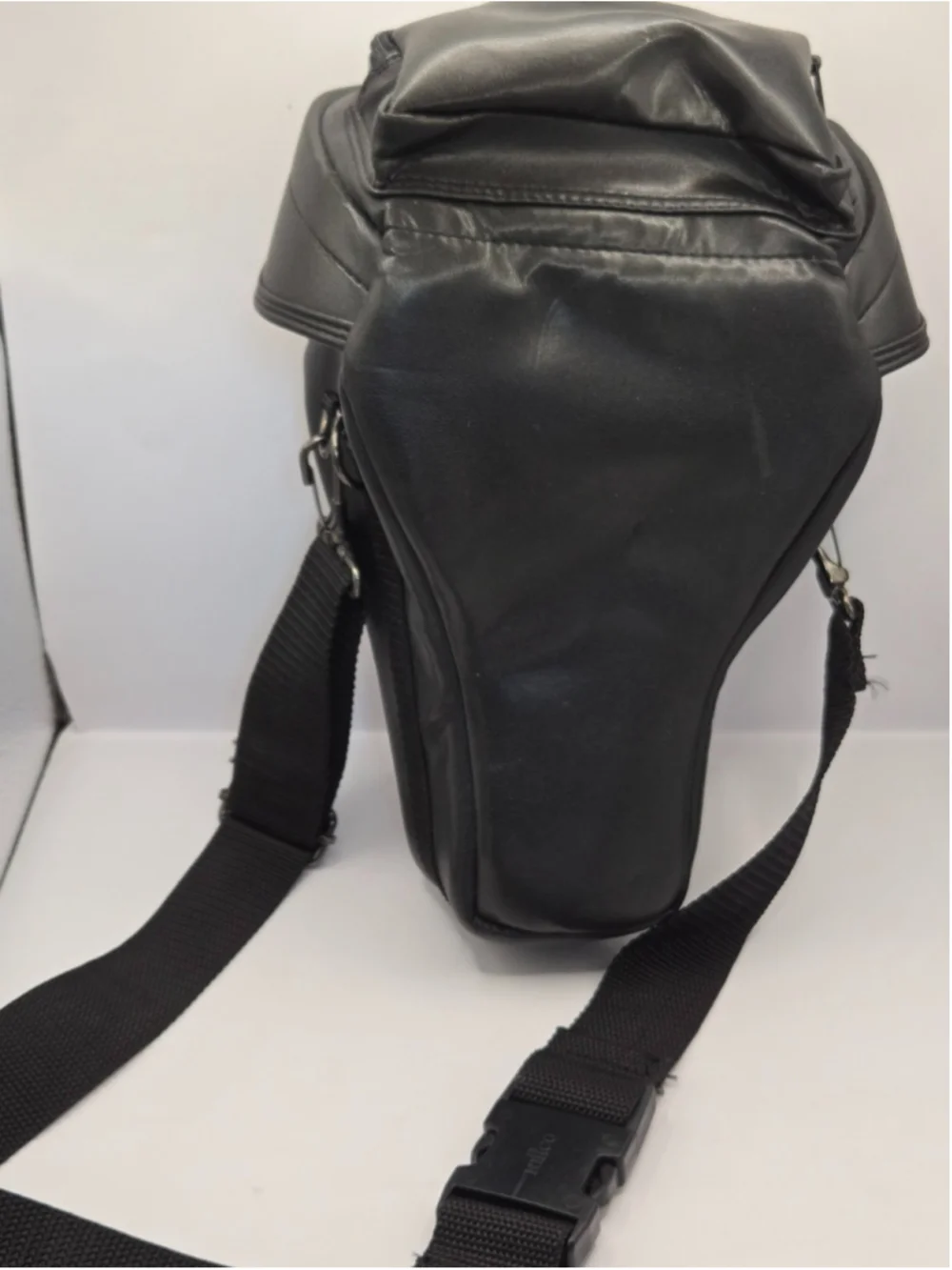 Vintage DIAMOND FP-40 Camera Case Shoulder Bag Cover Black Buckle